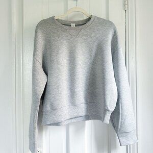 SPANX AirEssentials Crewneck in Grey Heather - Size Small - Sold Out Color